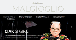 Desktop Screenshot of cristianomalgioglio.com